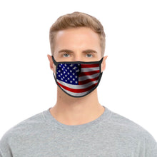 Load image into Gallery viewer, 2-Pack: USA American Flag Reusable Washable Mask