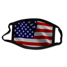 Load image into Gallery viewer, 2-Pack: USA American Flag Reusable Washable Mask