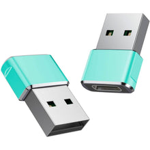 Load image into Gallery viewer, 2-Pack: USB C Female to USB Male Adapter