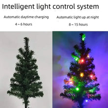 将图片加载到图库查看器,2-Pack: Waterproof Solar Christmas Tree LED Light