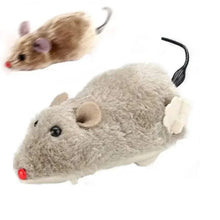 将图片加载到图库查看器,2-Pack: Wind Up Interactive Plush Mouse Toy