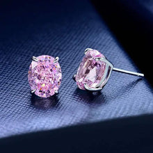 Load image into Gallery viewer, 2-Pairs: 2.00CTTW CZ Oval Set Earrings