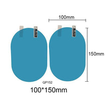 将图片加载到图库查看器,2 Pcs Car sticker Rainproof Film For Car Rearview Mirror Car Rearview Mirror Rain Film Clear Sight In Rainy Days Car Film Rear Mirror Protective Film Anti Fog Window Clear Rainproof Rear View Mirror Protective Soft Film Auto Accessories