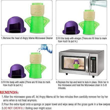 Load image into Gallery viewer, 2-Piece: Angry Mama Microwave Steam Cleaner