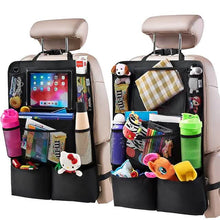 Load image into Gallery viewer, 2-Piece: Car Rear Seat Organizer Storage Bag