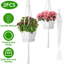 Load image into Gallery viewer, 2-Piece: Plant Hanger Flowerpot Net Bag