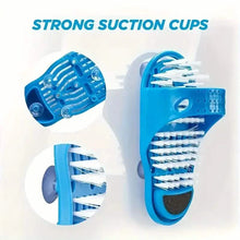 Load image into Gallery viewer, 2-Piece Set: Foot Washing Brush Foot Scrub with Suction Cup
