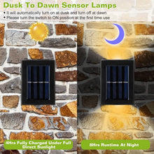 Load image into Gallery viewer, 2-Piece: Solar Deck Outdoor Lights