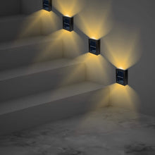 Load image into Gallery viewer, 2-Piece: Solar Deck Outdoor Lights