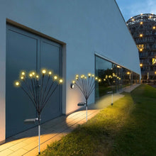 将图片加载到图库查看器,2-Piece: Solar Firefly Lights Swaying Decorative Pathway Lamp