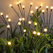 将图片加载到图库查看器,2-Piece: Solar Firefly Lights Swaying Decorative Pathway Lamp
