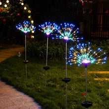 Load image into Gallery viewer, 2-Piece: Solar Powered Starburst Garden Lights