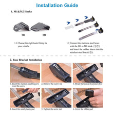 Load image into Gallery viewer, 2-Piece: Universal 110CM/43-Inch Car Roof Rack Cross Bar