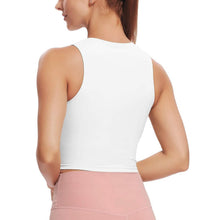 Load image into Gallery viewer, 2-Piece: Women Sleeveless Cropped Tank top High Neck