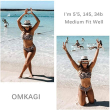 Load image into Gallery viewer, 2-Piece: Women's Tube Top Bikini Swimsuit