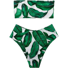 Load image into Gallery viewer, 2-Piece: Women's Tube Top Bikini Swimsuit