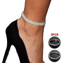 将图片加载到图库查看器,2-Piece: Women's Twinkle Diamond Anklet