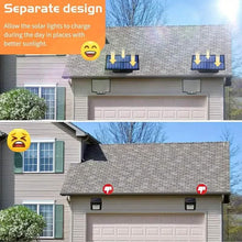 将图片加载到图库查看器,2-Pieces: 106 LED Solar Security Outdooor Lights