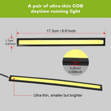 Load image into Gallery viewer, 2-Pieces: Car LED Daytime Running Lights