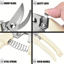 Load image into Gallery viewer, 2-Pieces: Garden Pruning Shears Set Sharp Blades