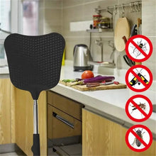 Load image into Gallery viewer, 2-Pieces: Heavy Duty Telescopic Fly Swatter Set