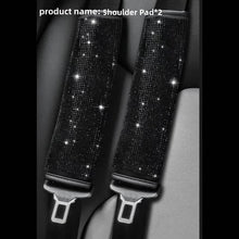 Load image into Gallery viewer, 2-Pieces: Luxury Leather Seat Belt Protectors