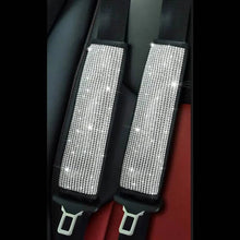 Load image into Gallery viewer, 2-Pieces: Luxury Leather Seat Belt Protectors