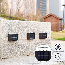 Load image into Gallery viewer, 2-Pieces: Outdoor Wall Light Solar Waterproof LED Light