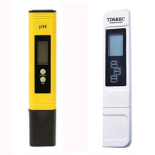 Load image into Gallery viewer, 2-Pieces: PH Meter TDS EC LCD Water Purity PPM Filter Hydroponic Pool Tester Tool