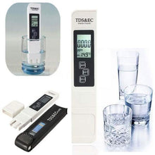 Load image into Gallery viewer, 2-Pieces: PH Meter TDS EC LCD Water Purity PPM Filter Hydroponic Pool Tester Tool