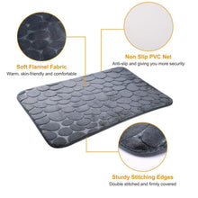 Load image into Gallery viewer, 2-Pieces Set: Bathroom Rugs Luxury Flannel Non-Slip