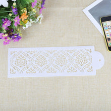 将图片加载到图库查看器,2 Style Cake Side Cupcake Cake Sugarcraft Decoration Cake Mould Plastic Baking Cake Decorating Tool 2 Pieces Cupcake Stencil Cake Side Decorating Templates Powdered Sugar Template Wedding Cake Decor Flower Molding