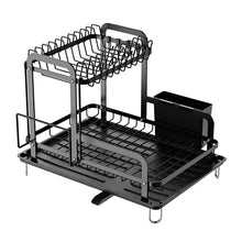 Load image into Gallery viewer, 2-Tier Dish Drying Rack