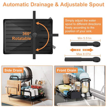 Load image into Gallery viewer, 2-Tier Dish Drying Rack