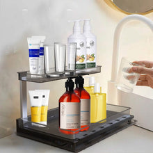 将图片加载到图库查看器,2-Tier Pull Out Under Sink Organizer