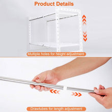 将图片加载到图库查看器,2-Tier Under Sink Organizer Retractable Space Saving Storage