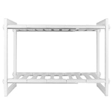 将图片加载到图库查看器,2-Tier Under Sink Organizer Retractable Space Saving Storage