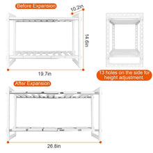 将图片加载到图库查看器,2-Tier Under Sink Organizer Retractable Space Saving Storage