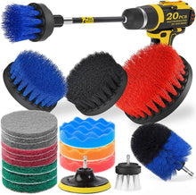 Load image into Gallery viewer, 20-Pack: Holikme Drill Brush Attachments Set