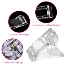 Load image into Gallery viewer, 20-Piece: Nail Tip Clips