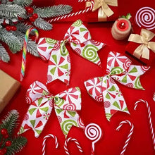 将图片加载到图库查看器,20-Pieces: Christmas Tree Bow Decorations
