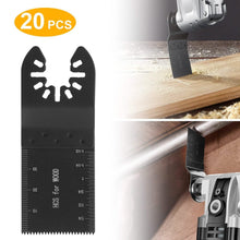 Load image into Gallery viewer, 20-Pieces Set: Saw Blade Metal Oscillating Multitool Cutter Fit