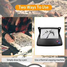 Load image into Gallery viewer, 20-Pieces: Tattoo Transfer Paper 4 Layers Tattooing Skin Tattoo Kit A4