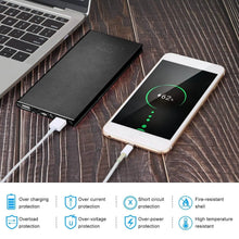 Load image into Gallery viewer, 20000mAh Power Bank Ultra Thin External Battery Pack