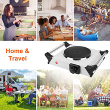 Load image into Gallery viewer, 2000W Electric Burner Portable Coil Heating Hot Plate Stove Countertop