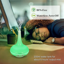Load image into Gallery viewer, 200ml Cool Mist Humidifier Ultrasonic Aroma Essential
