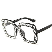 Load image into Gallery viewer, 2024 Modern Shining Diamond Sunglasses Retro Vintage Women Retro Design Flash Square Shades Female Mirror Sunglasses for Summer
