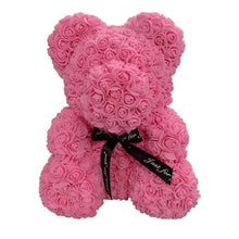 Load image into Gallery viewer, 2021 Cute Artificial Flower Rose of Teddy Bear Christmas Decoration for Home Valentines Women Gifts
