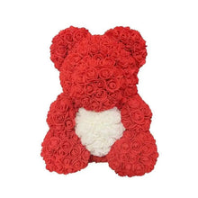 Load image into Gallery viewer, 2021 Cute Artificial Flower Rose of Teddy Bear Christmas Decoration for Home Valentines Women Gifts