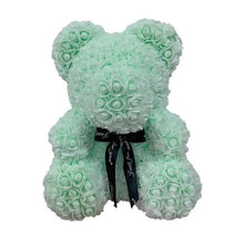 Load image into Gallery viewer, 2021 Cute Artificial Flower Rose of Teddy Bear Christmas Decoration for Home Valentines Women Gifts